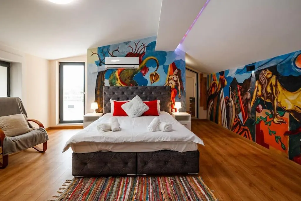 Apartament Artistic Loft With Amazing View Płowdiw Bułgaria