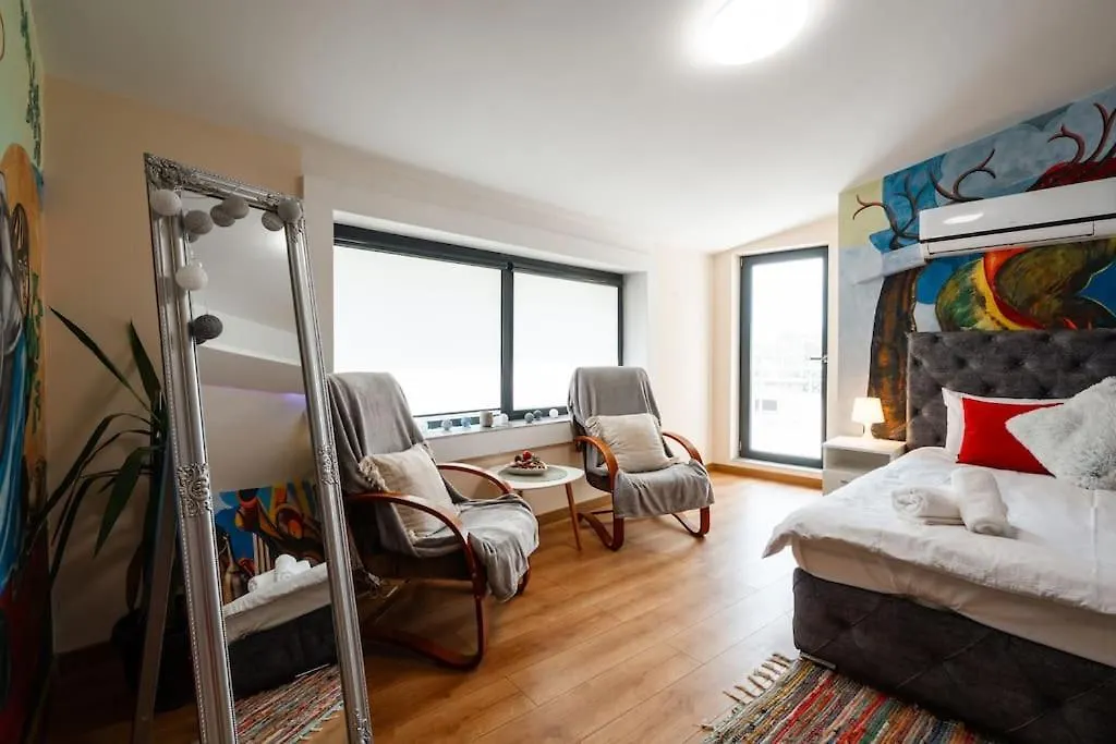 Apartament Artistic Loft With Amazing View Płowdiw