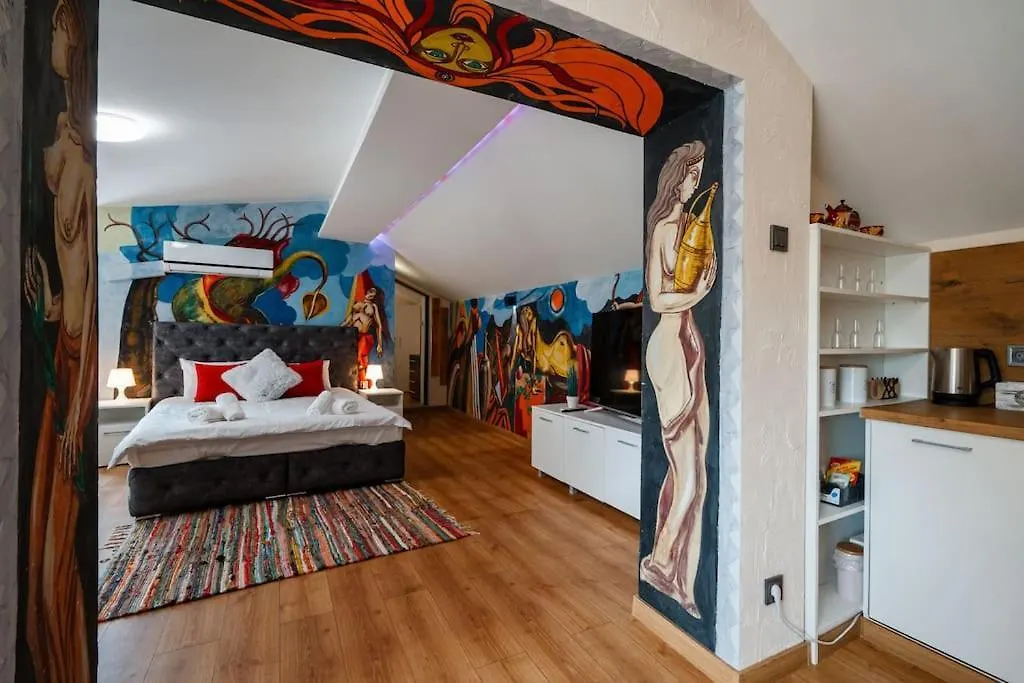 Apartament Artistic Loft With Amazing View Płowdiw
